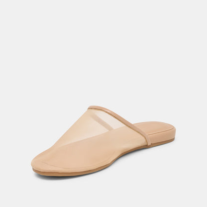 Dolce Vita SHOES Geni Lt Tan Mesh Flats