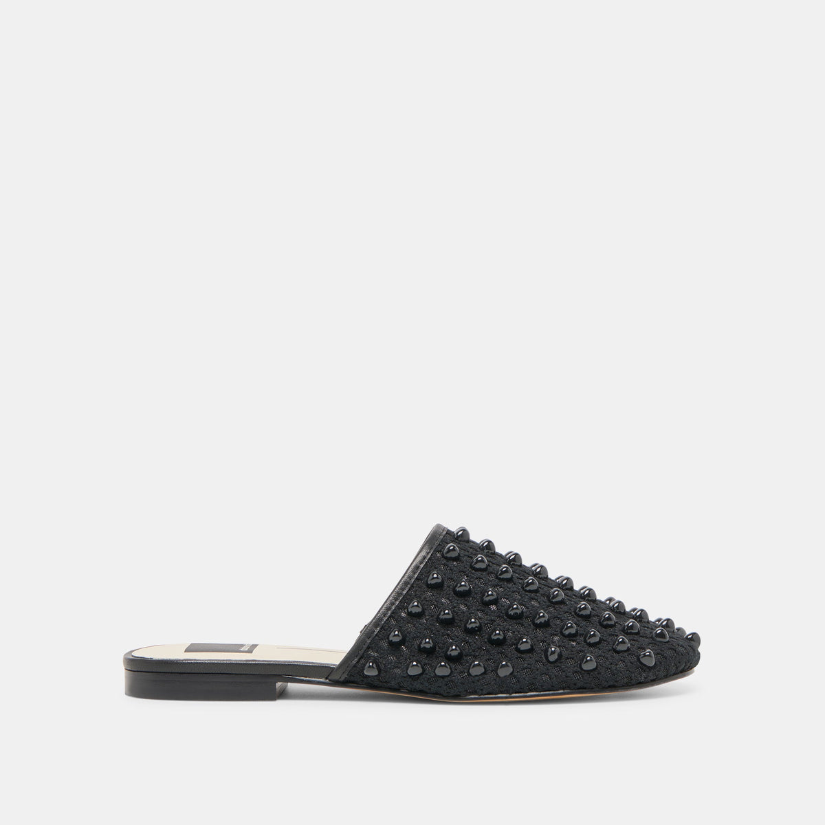 Dolce Vita SHOES Rova Bead Onyx Beaded Mesh Flats