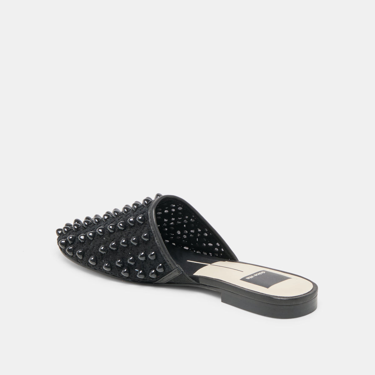 Dolce Vita SHOES Rova Bead Onyx Beaded Mesh Flats
