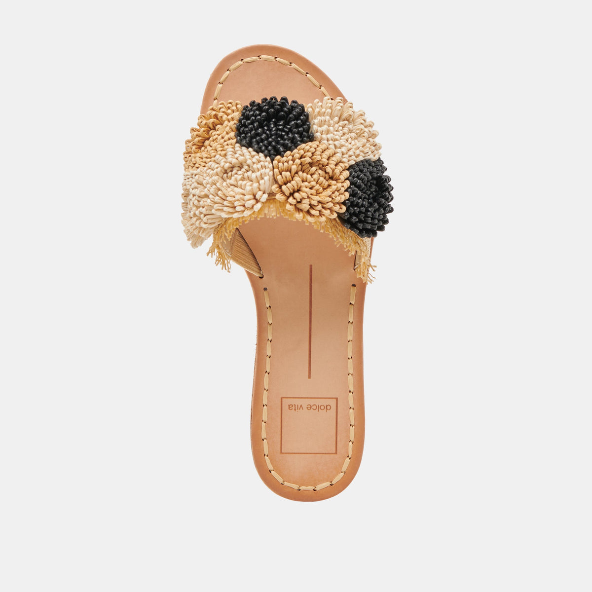 Dolce Vita SHOES DANELA SANDALS BLACK NATURAL RAFFIA
 – Dolce Vita