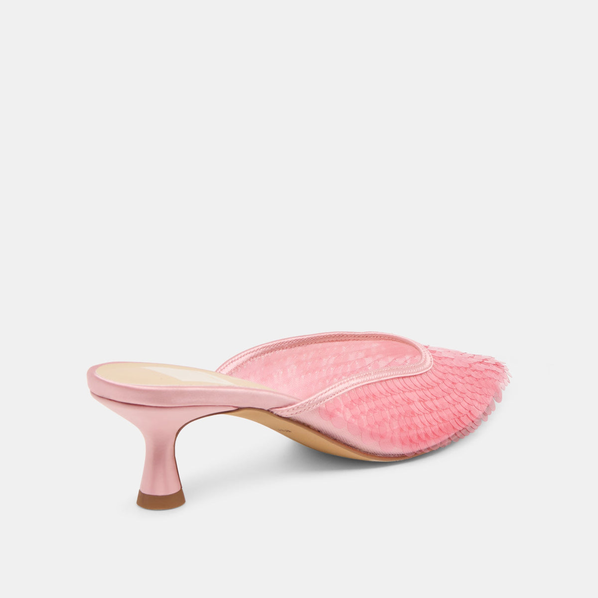 Dolce Vita SHOES Cleo Sequin Light Pink Sequin Heels