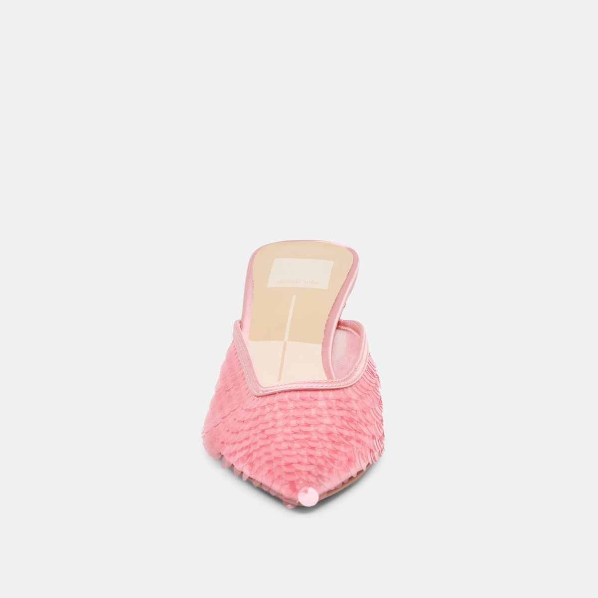 Dolce Vita SHOES Cleo Sequin Light Pink Sequin Heels
