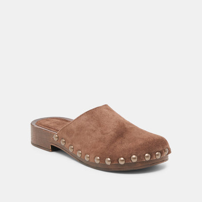 Dolce Vita SHOES Alanis Brown Suede Flats