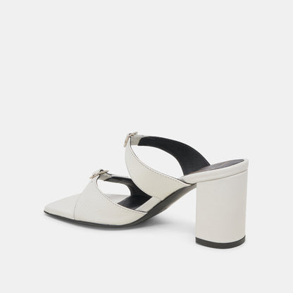 Dolce Vita SHOES SHANE HEELS OFF WHITE CRINKLE PATENT
 – Dolce Vita