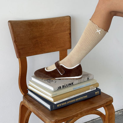 Dolce Vita SHOES Sofya Dk Brown Suede Sneakers