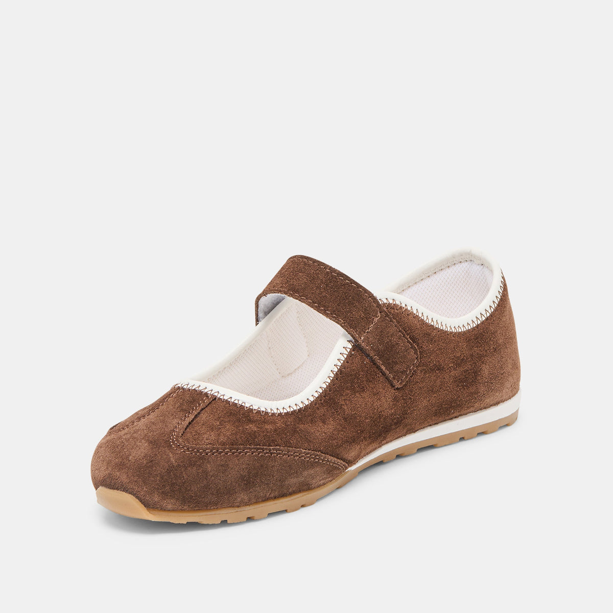 Dolce Vita SHOES Sofya Dk Brown Suede Sneakers