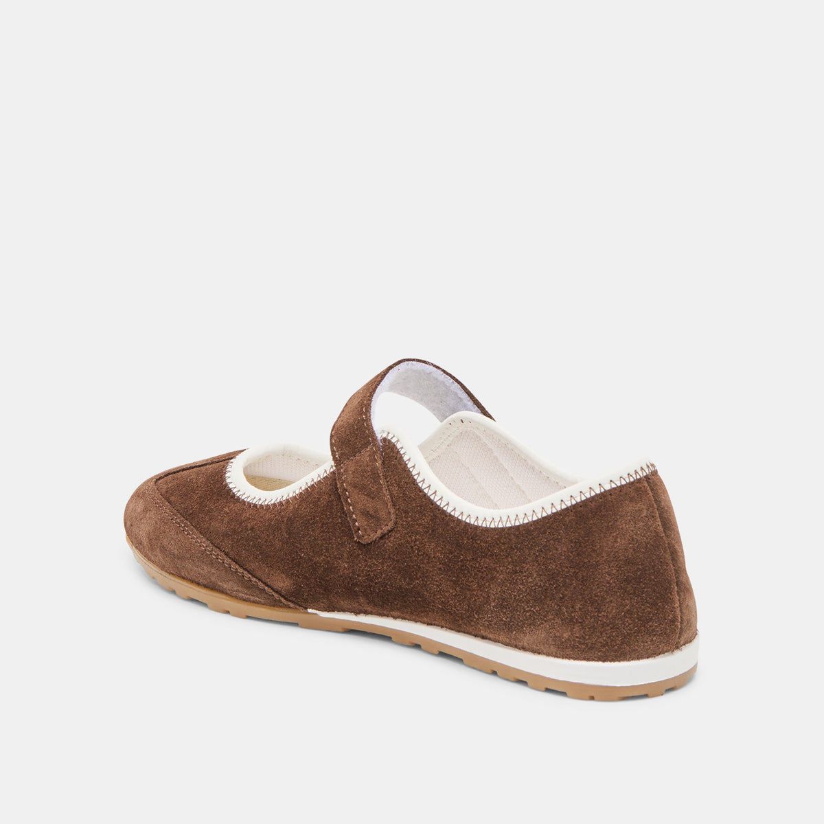 Dolce Vita SHOES Sofya Dk Brown Suede Sneakers