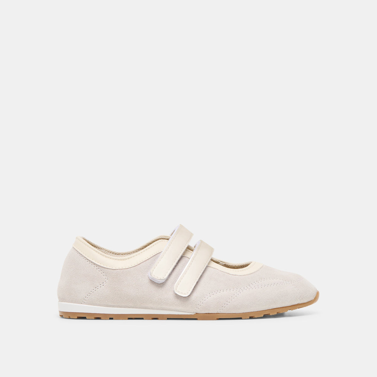 Dolce Vita SHOES Swan Taupe Suede Sneakers