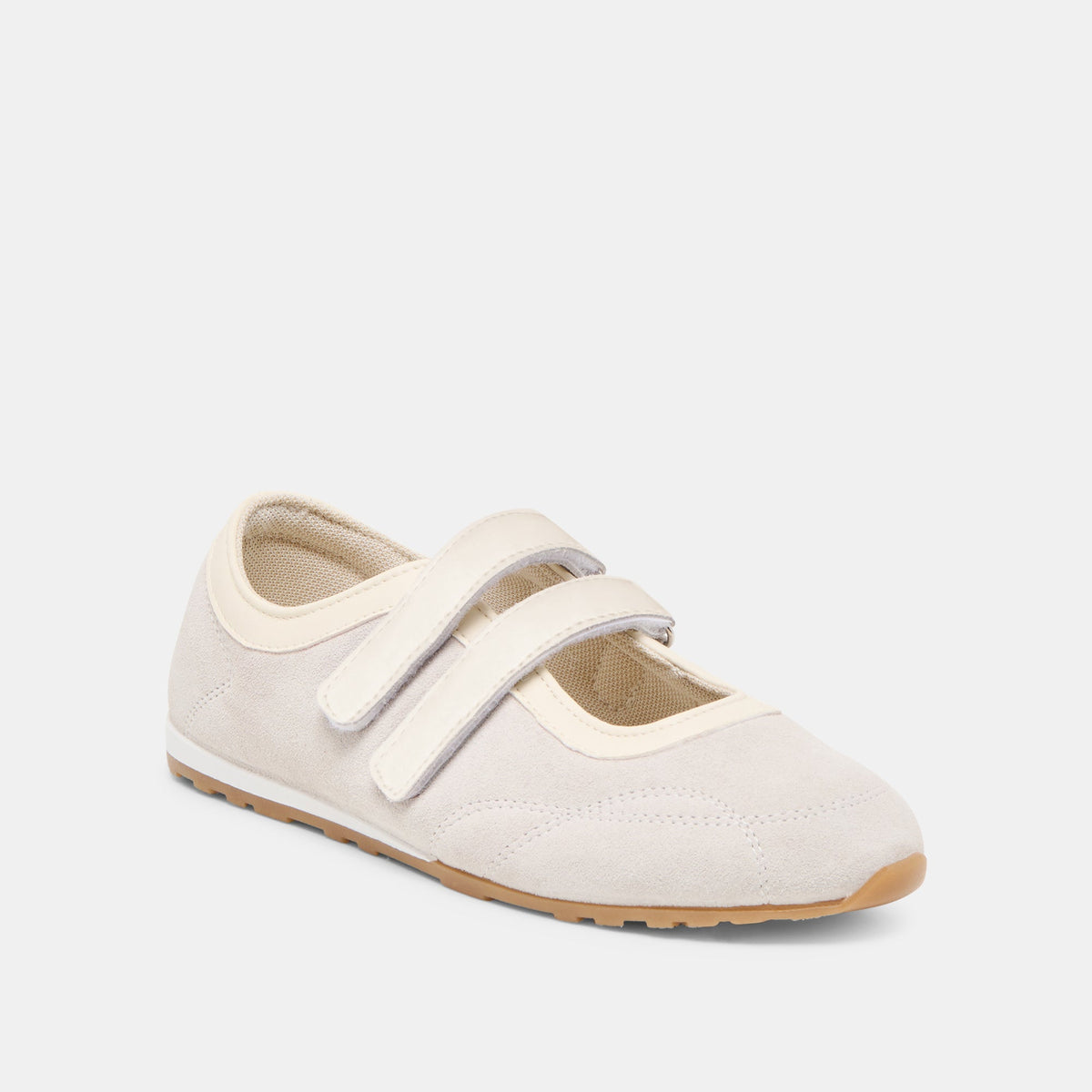 Dolce Vita SHOES Swan Taupe Suede Sneakers