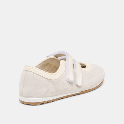 Dolce Vita SHOES Swan Taupe Suede Sneakers