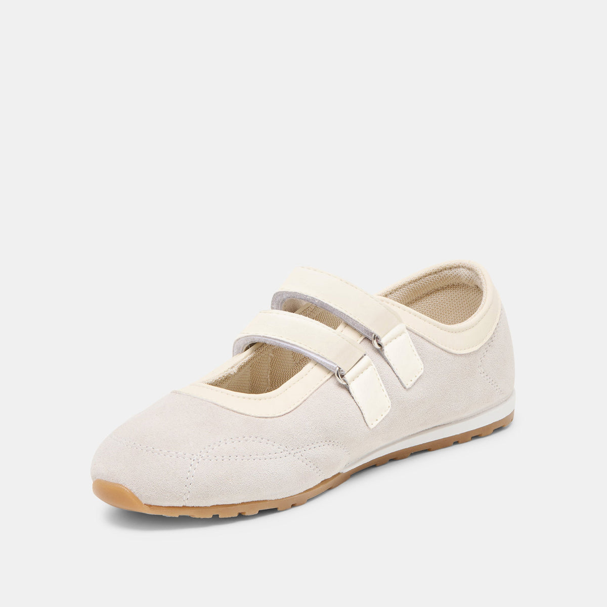 Dolce Vita SHOES Swan Taupe Suede Sneakers