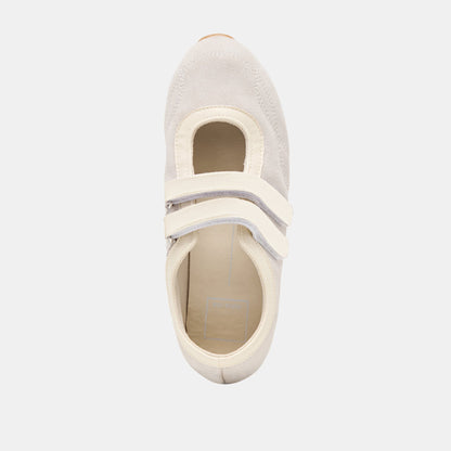 Dolce Vita SHOES Swan Taupe Suede Sneakers