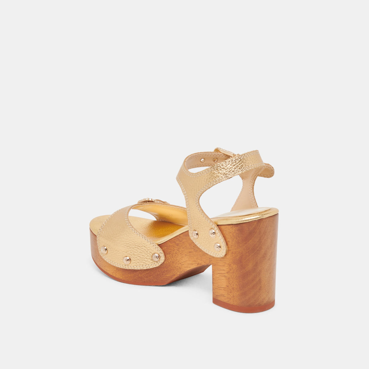 Dolce Vita SHOES YANDY HEELS GOLD LEATHER
 – Dolce Vita
