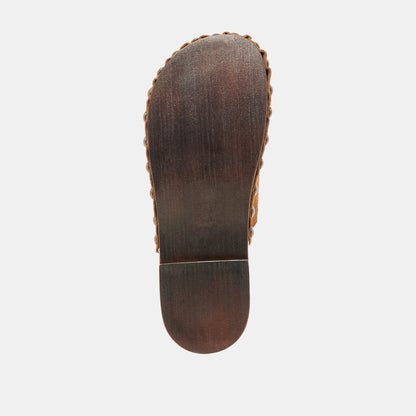 Dolce Vita SHOES Alanis Chestnut Suede Flats