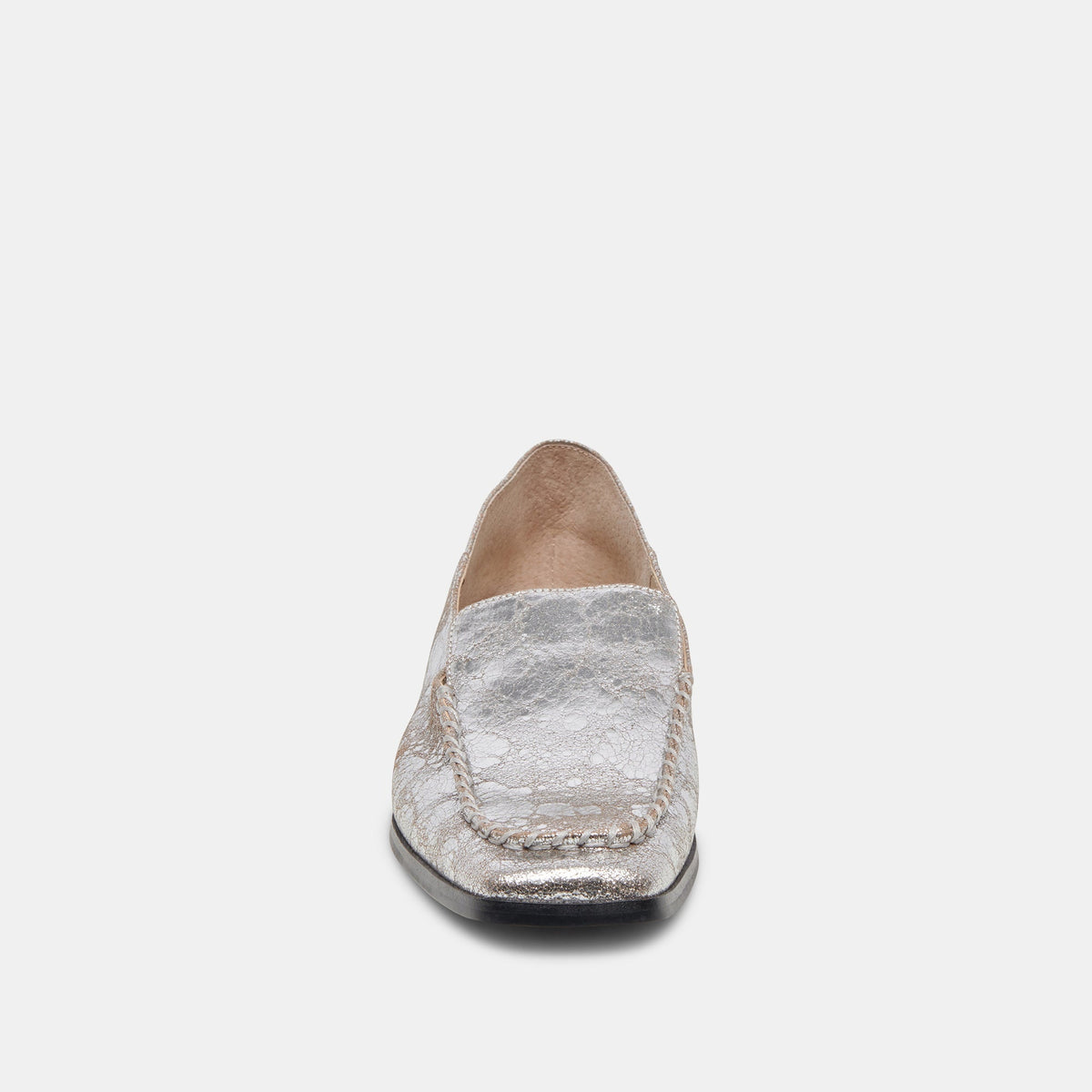 Dolce Vita SHOES Beny Flats Silver Distressed Leather | Silver Leather Flats for Women
 – Dolce Vita