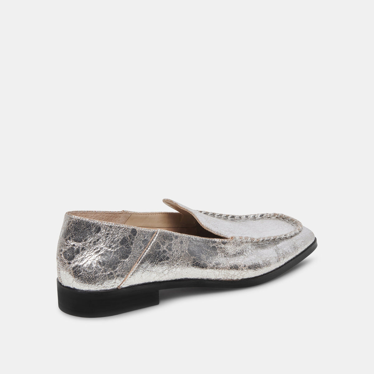 Dolce Vita SHOES Beny Flats Silver Distressed Leather | Silver Leather Flats for Women
 – Dolce Vita