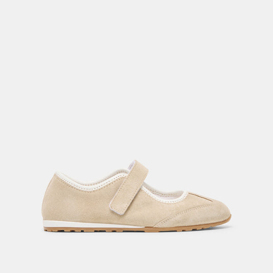 Dolce Vita SHOES Sofya Camel Suede Sneakers