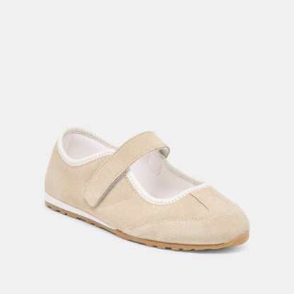 Dolce Vita SHOES Sofya Camel Suede Sneakers