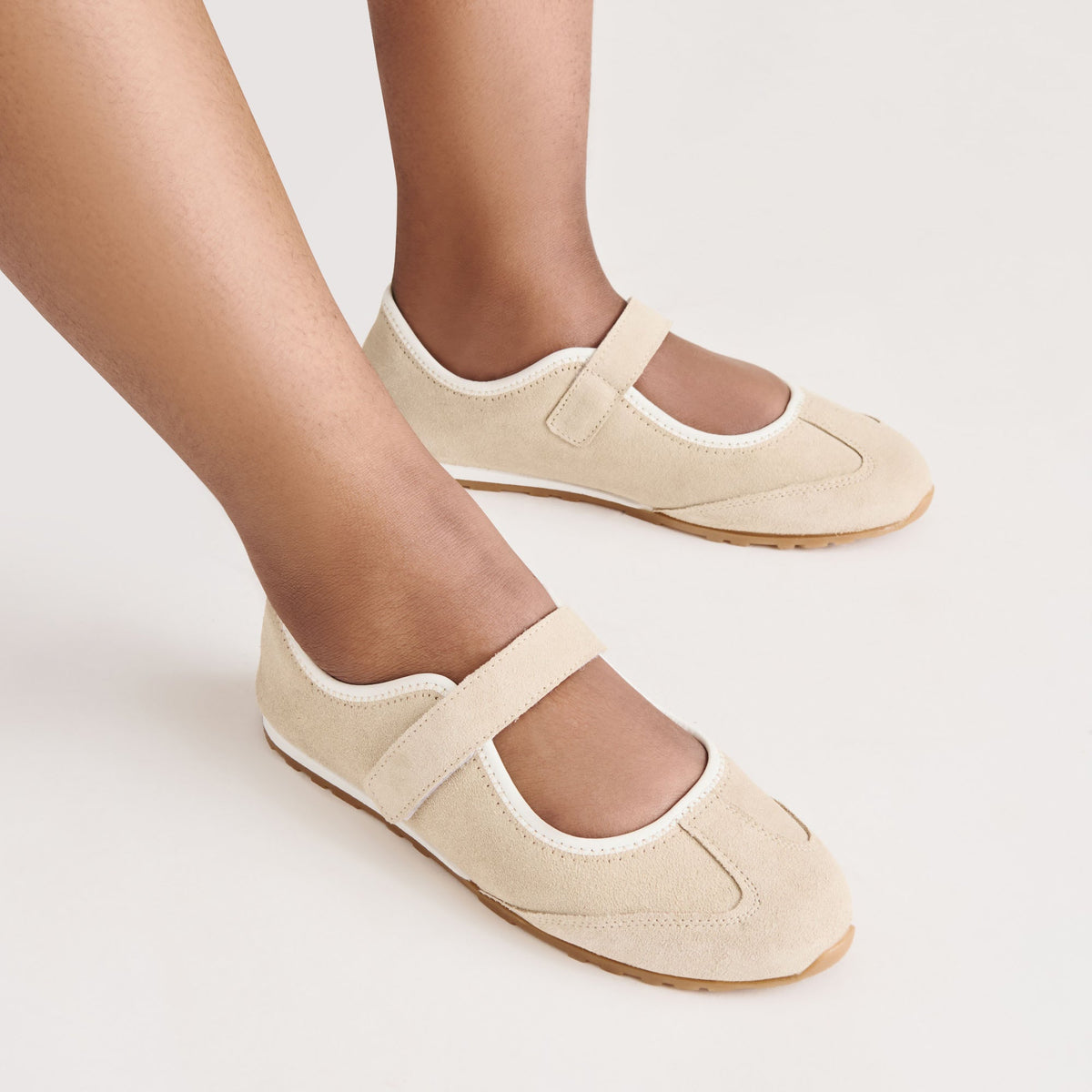 Dolce Vita SHOES Sofya Camel Suede Sneakers