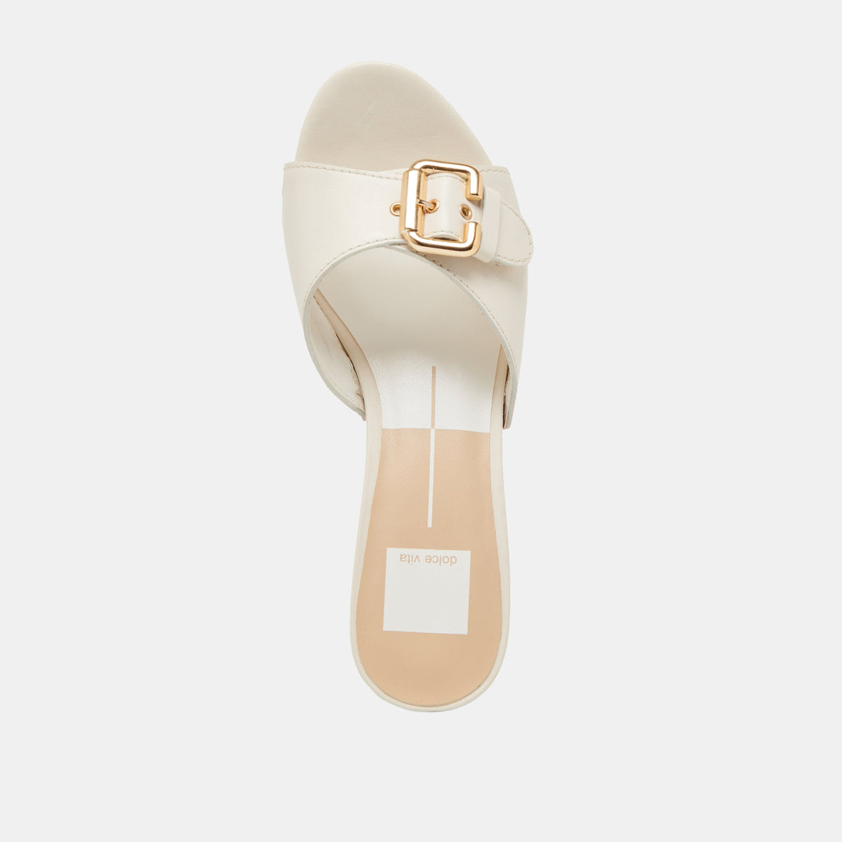 Dolce Vita SHOES YALAH HEELS OFF WHITE LEATHER
 – Dolce Vita