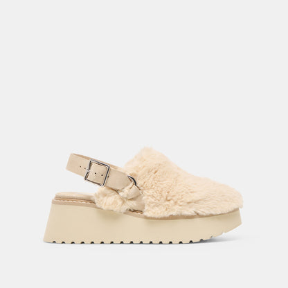 Dolce Vita SHOES Lansy Natural Plush Flats