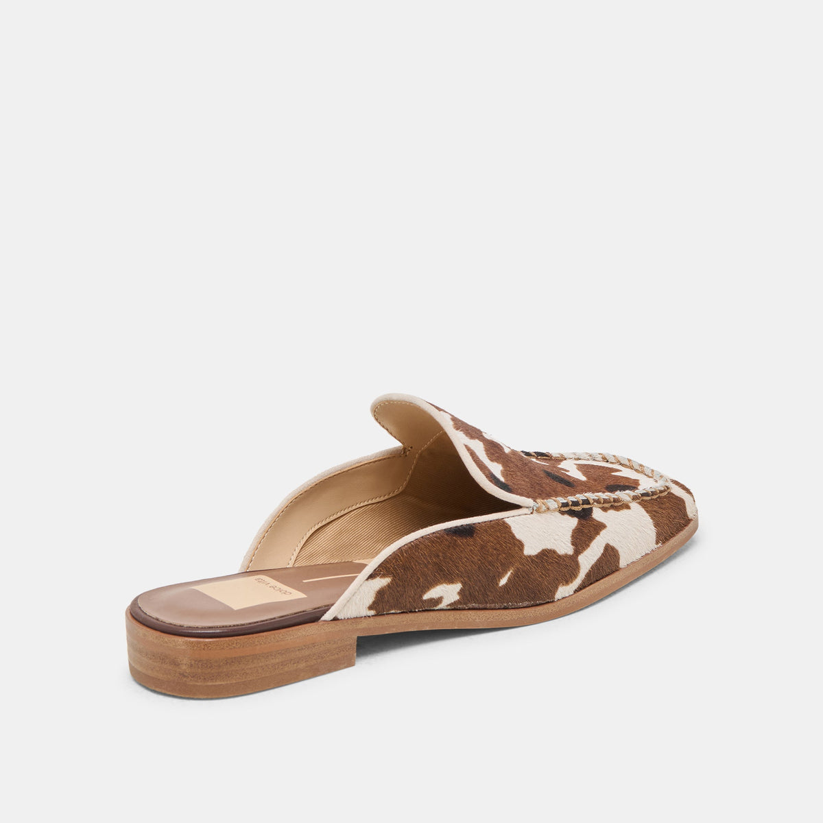 Dolce Vita SHOES Bradly Cocoa Taurus Calf Hair Flats