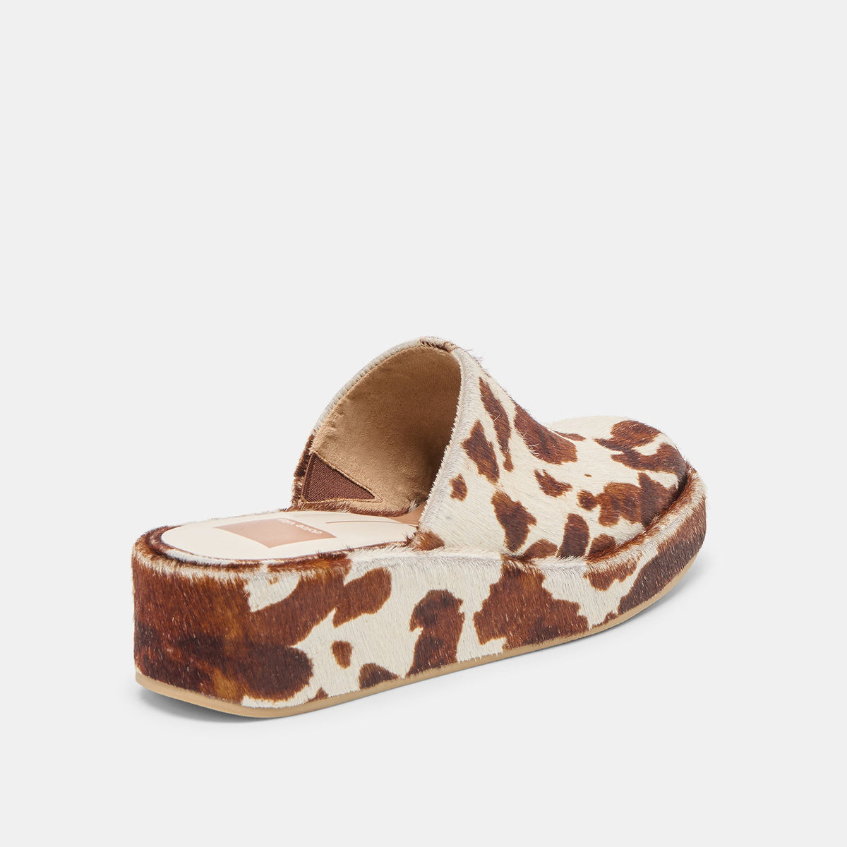 Dolce Vita SHOES Rosita Cocoa Taurus Calf Hair Flats