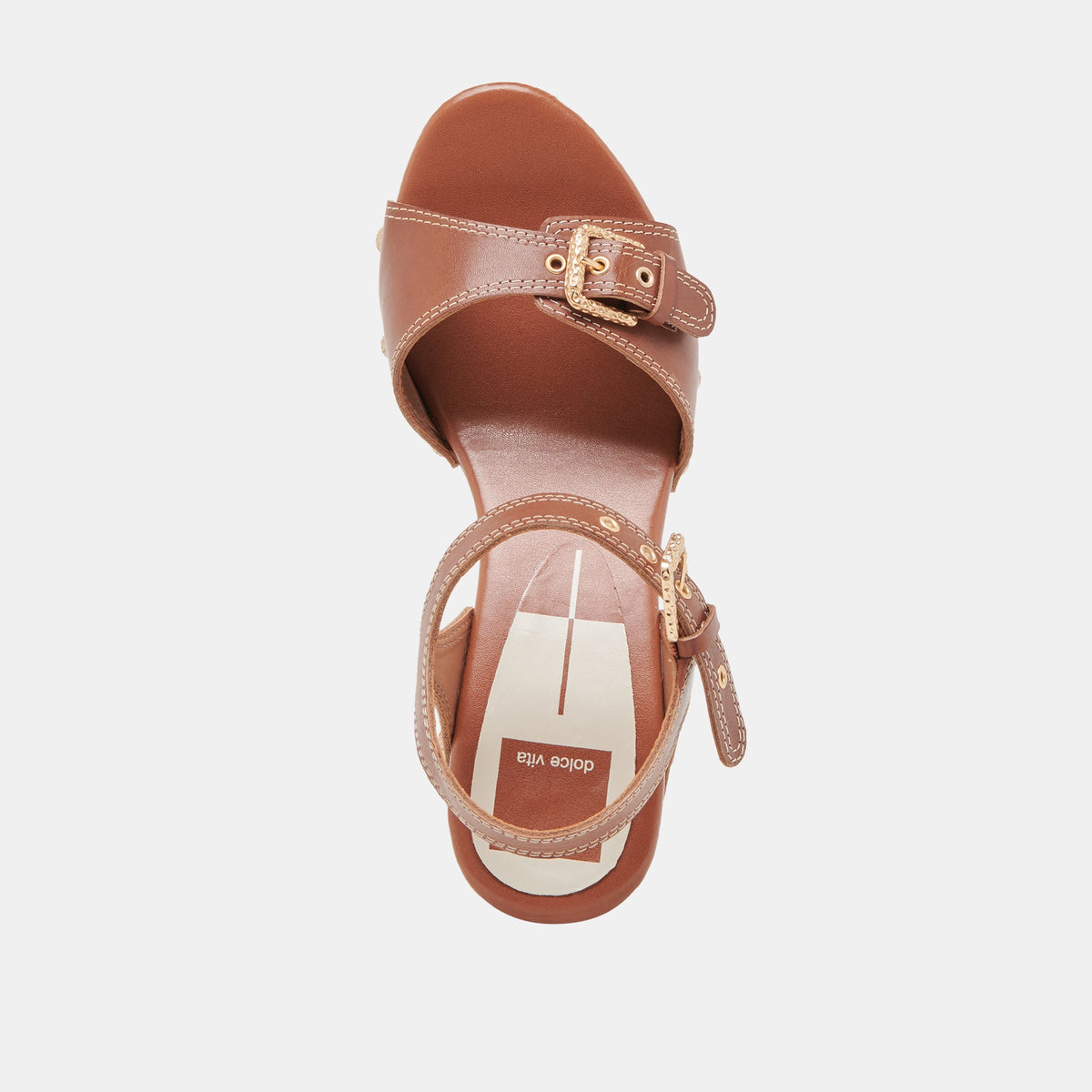 Dolce Vita SHOES YANDY HEELS COGNAC LEATHER
 – Dolce Vita