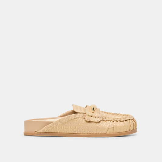 Dolce Vita SHOES Jodero Lt Natural Raffia Flats