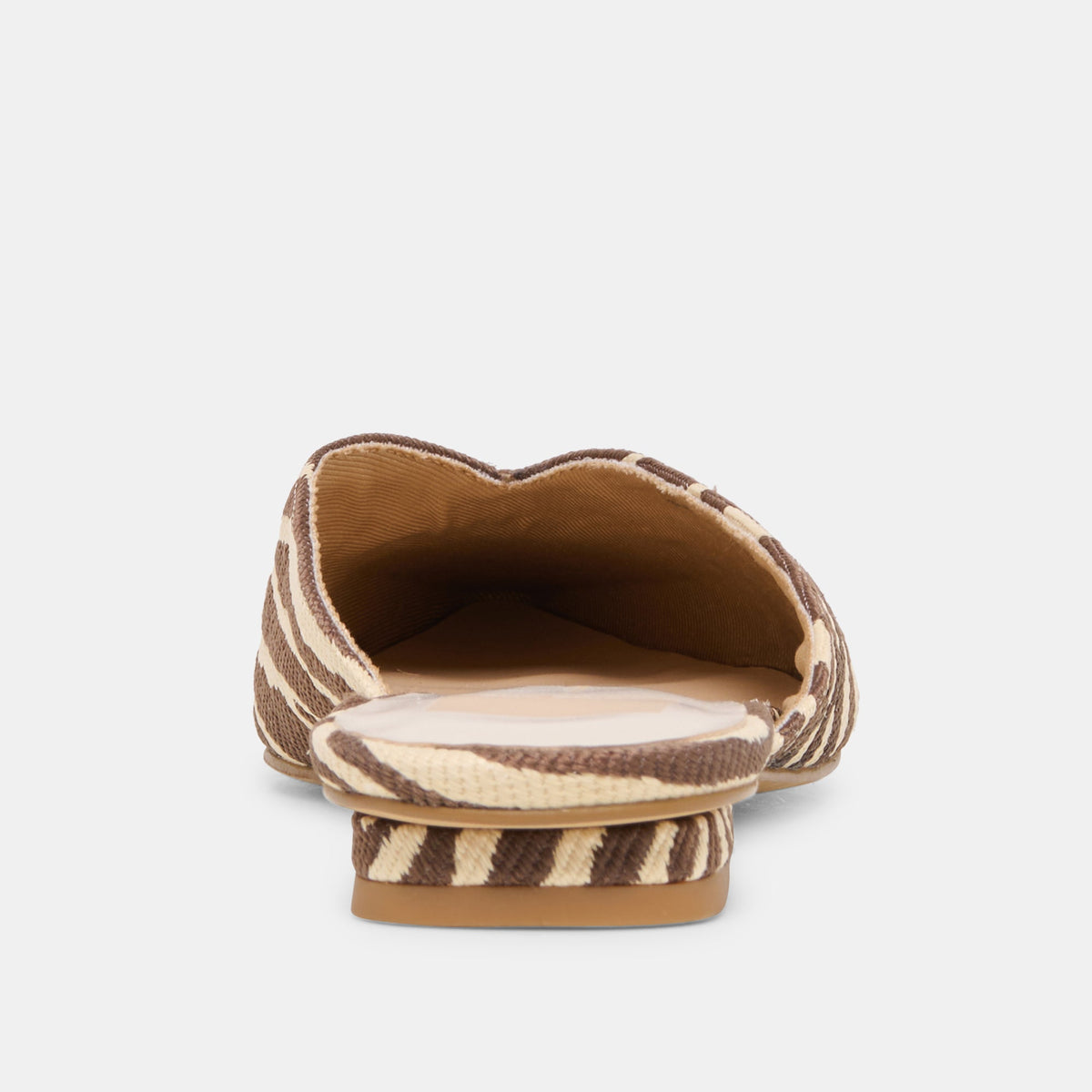 Dolce Vita SHOES Elm Beige Zebra Raffia Flats