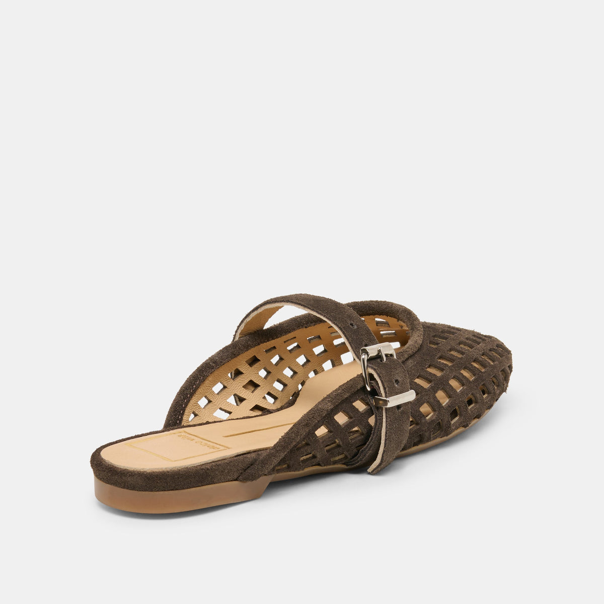 Dolce Vita SHOES Mirian Dk Brown Suede Flats