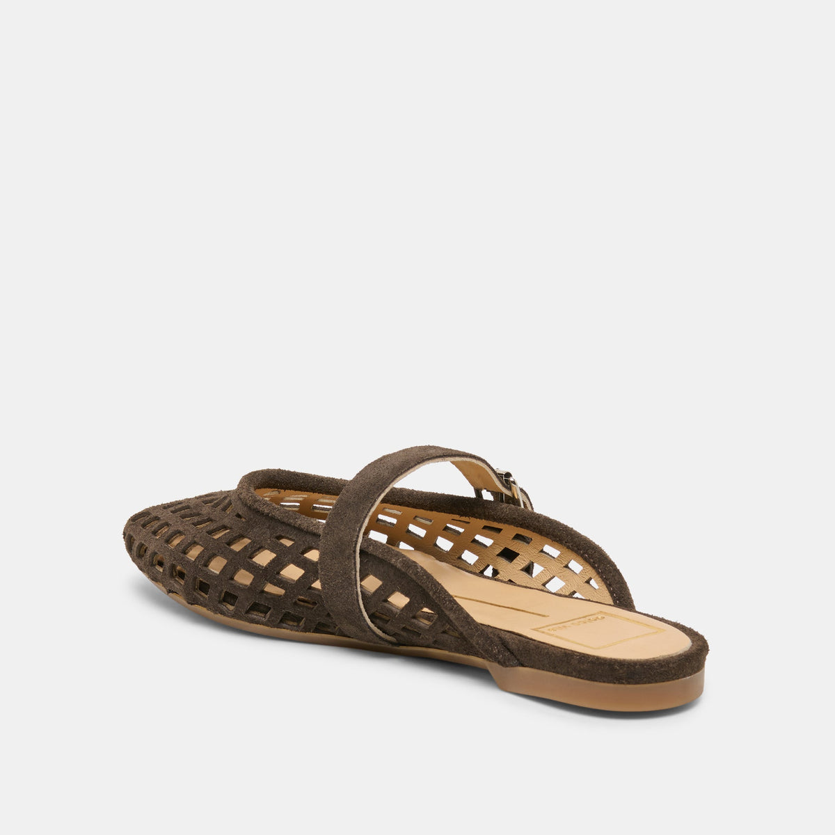 Dolce Vita SHOES Mirian Dk Brown Suede Flats