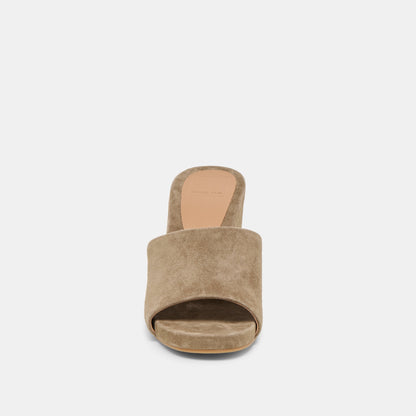 Dolce Vita SHOES Holta Olive Suede Wedges