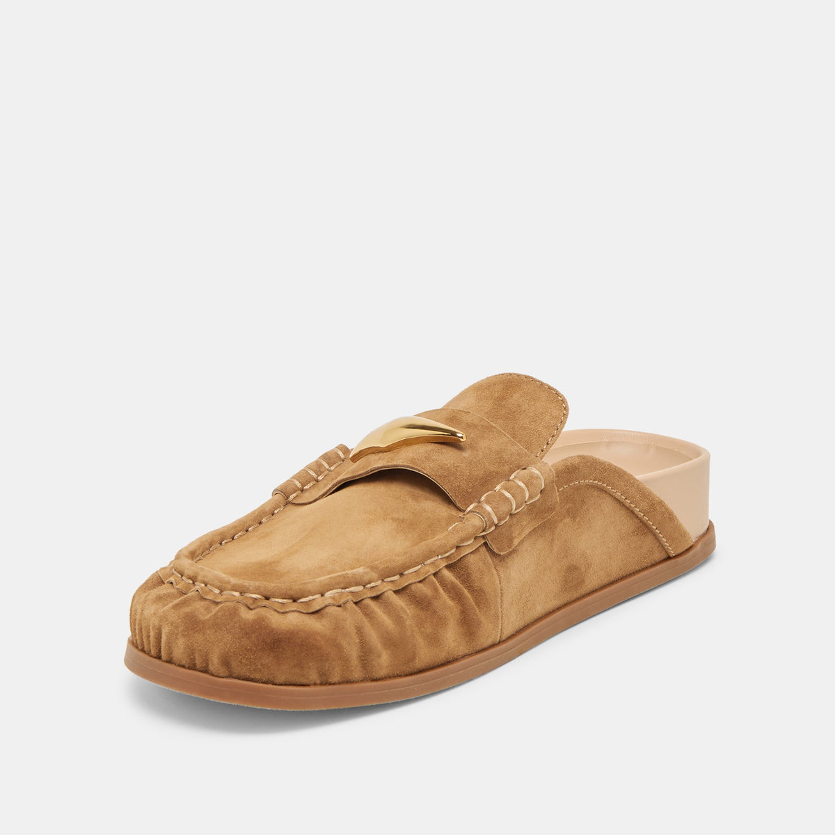 Dolce Vita SHOES Jodero Lt Brown Suede Flats