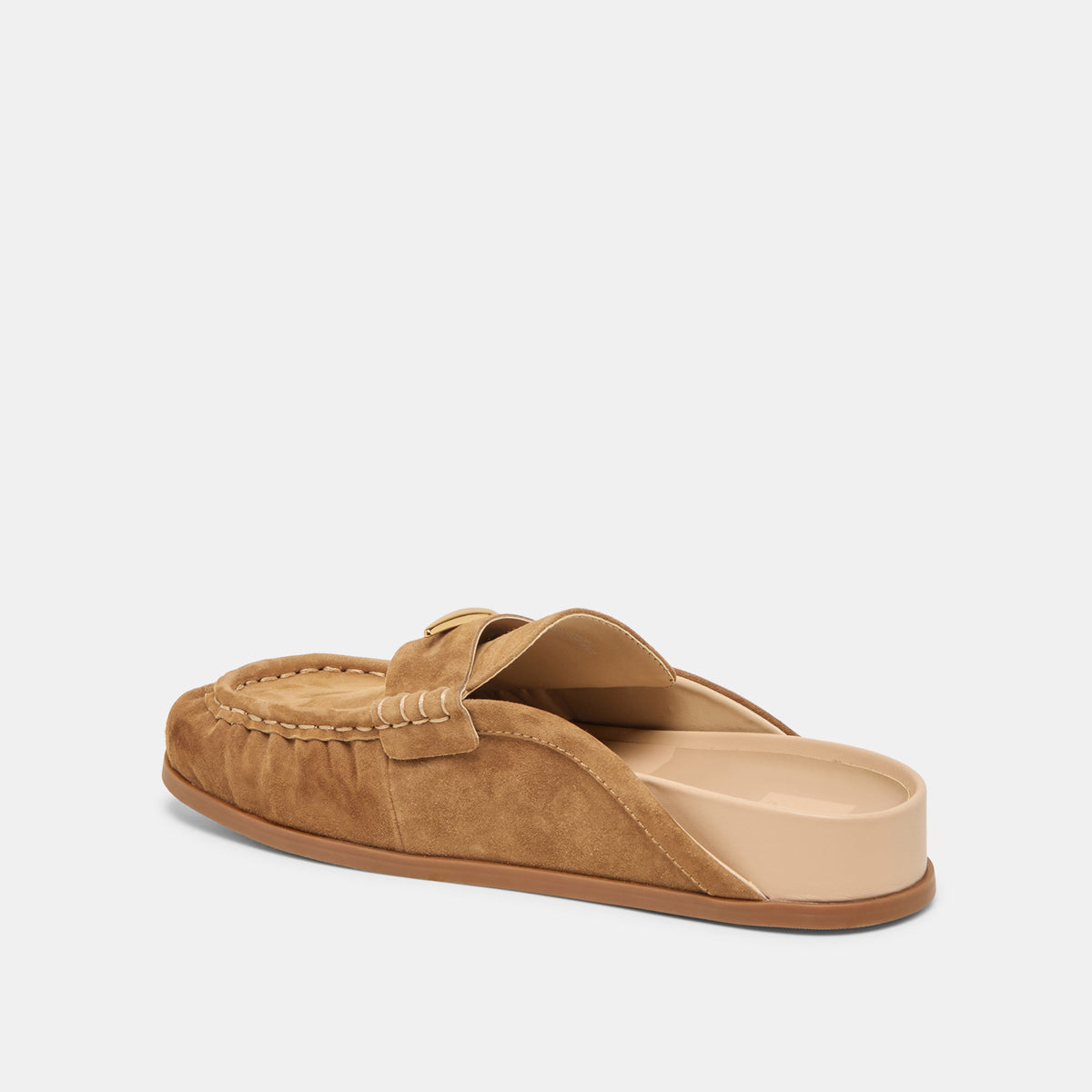 Dolce Vita SHOES Jodero Lt Brown Suede Flats