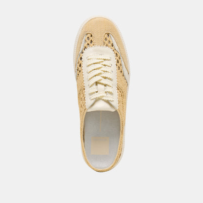 Dolce Vita SHOES NOTICE SLIDE WOVEN SNEAKERS LT NATURAL WOVEN RAFFIA
 – Dolce Vita