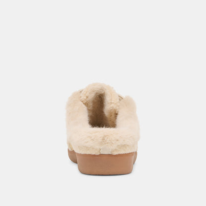 Dolce Vita SHOES Merit Slide Plush Natural Multi Plush Sneakers