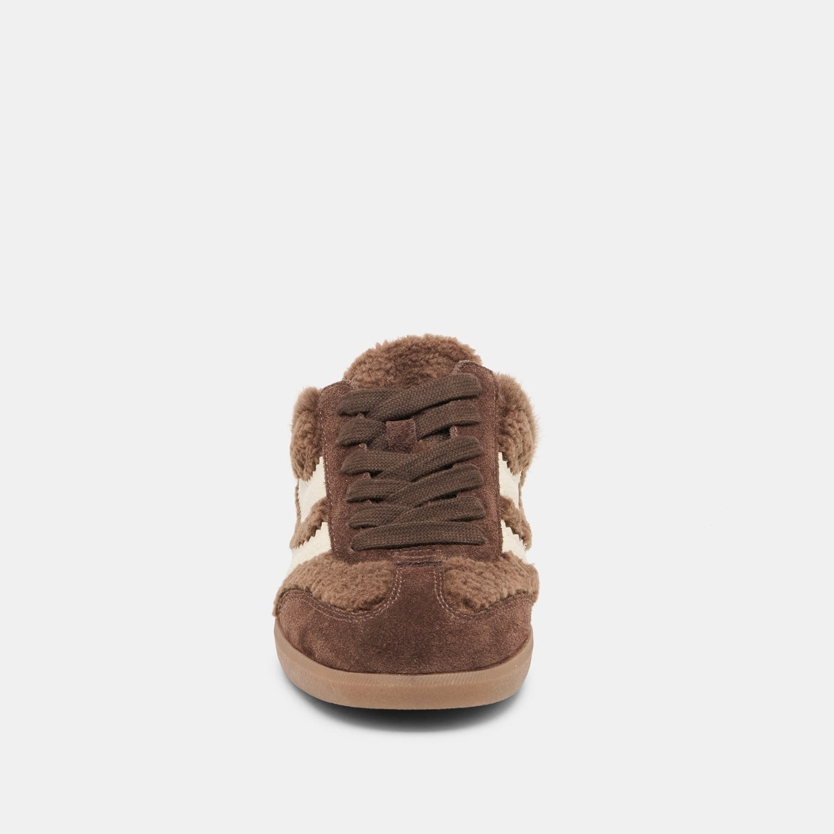 Dolce Vita SHOES Merit Slide Plush Dk Brown Plush Sneakers