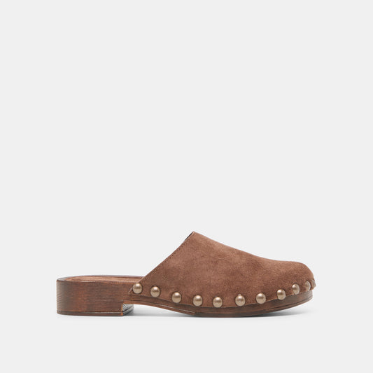 Dolce Vita SHOES Alanis Brown Suede Flats