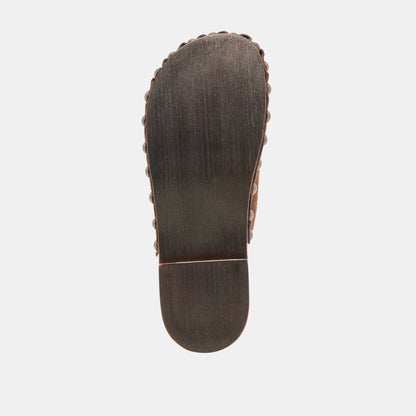 Dolce Vita SHOES Alanis Brown Suede Flats