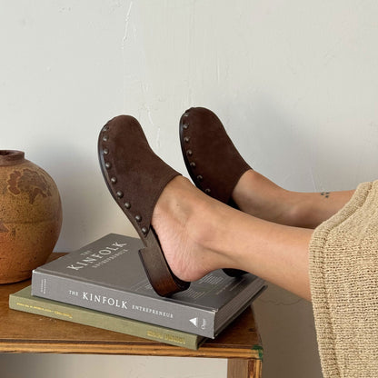 Dolce Vita SHOES Alanis Brown Suede Flats