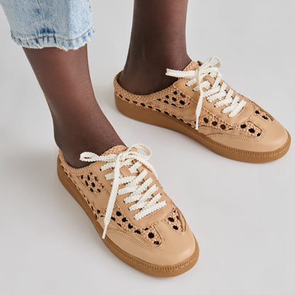 Dolce Vita SHOES Notice Slide Woven Cafe Woven Stella Sneakers