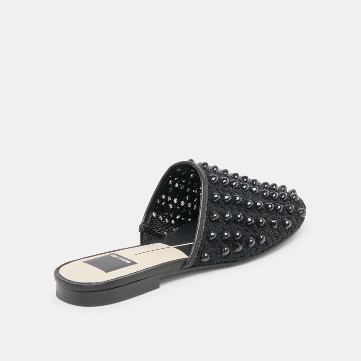 Dolce Vita SHOES Rova Bead Onyx Beaded Mesh Flats