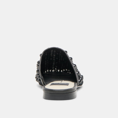 Dolce Vita SHOES Rova Bead Onyx Beaded Mesh Flats