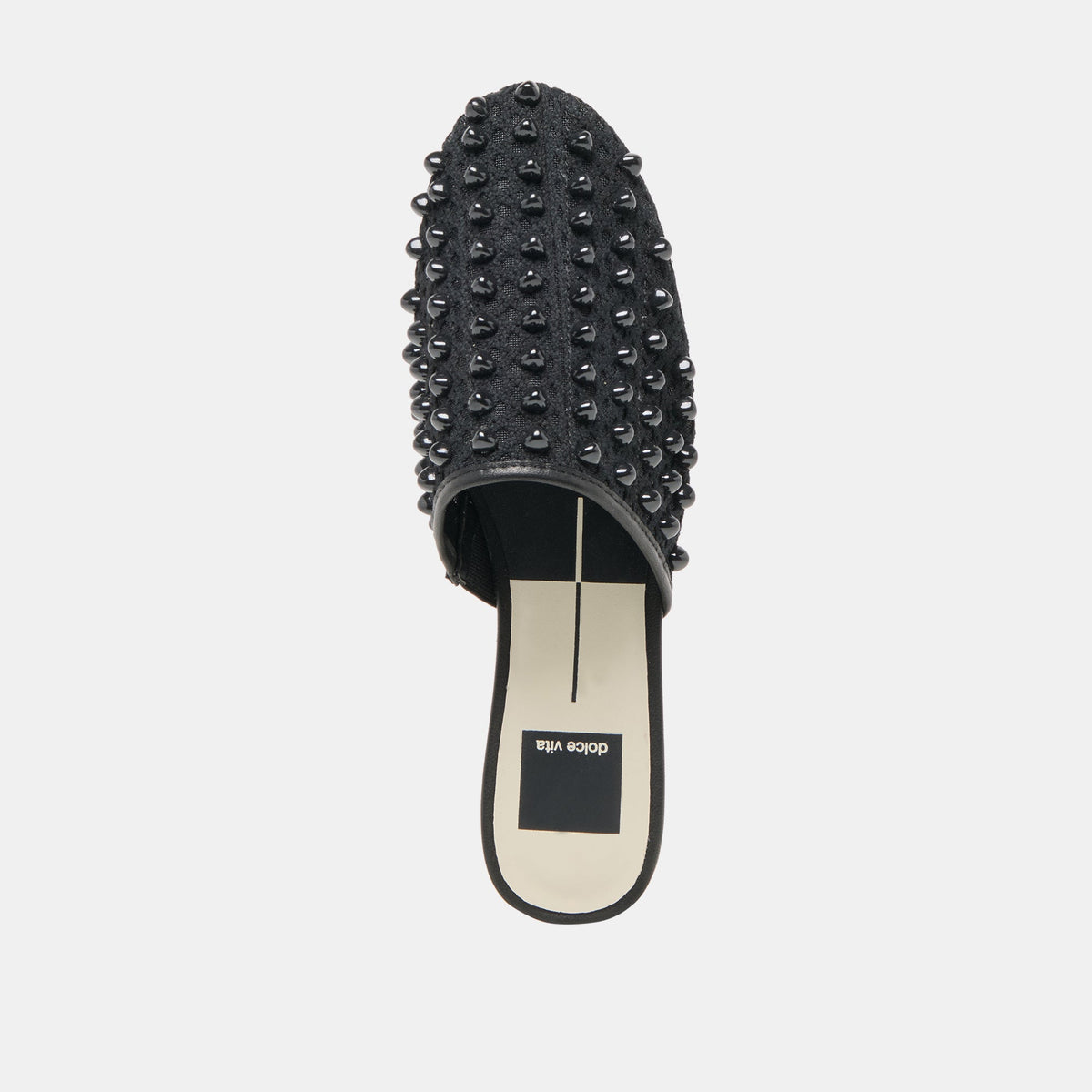 Dolce Vita SHOES Rova Bead Onyx Beaded Mesh Flats