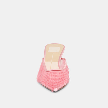 Dolce Vita SHOES Cleo Sequin Light Pink Sequin Heels