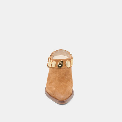 Dolce Vita SHOES Kanyon Brown Suede Heels