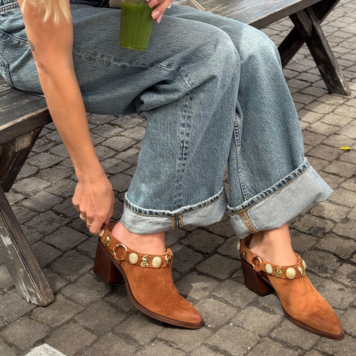 Dolce Vita SHOES Kanyon Brown Suede Heels
