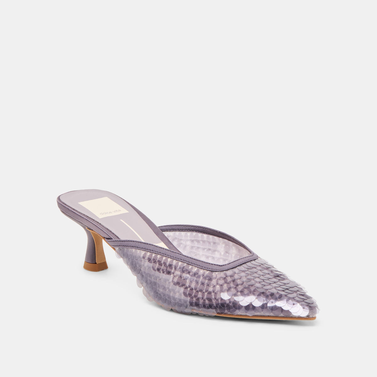 Dolce Vita SHOES Cleo Smoke Sequin Heels