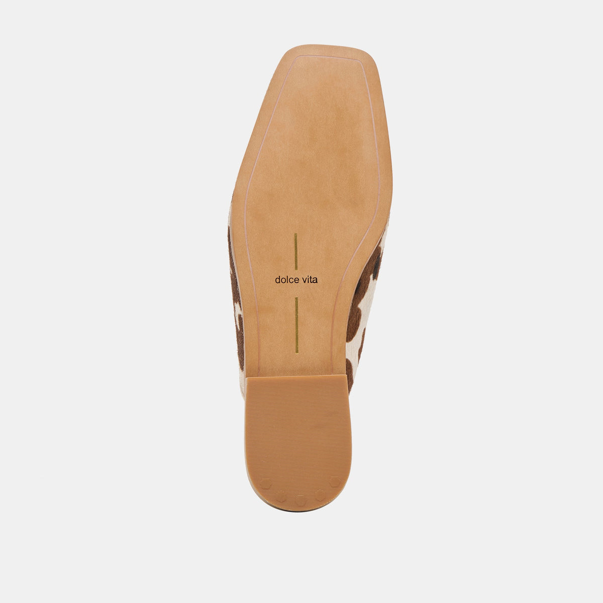 Dolce Vita SHOES Bradly Cocoa Taurus Calf Hair Flats